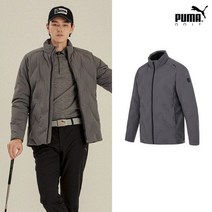 푸마골프 PUMAGOLF 22FW 푸마골프 남성 스윙 덕다운 그레이