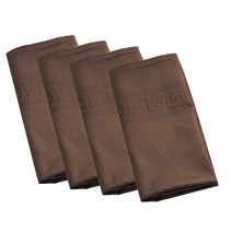 바리스타 시험용 린넨 키친크로스, 브라운, 12개