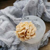 밀랍왁스 천연밀랍왁스 야화 아로마 테라피 양초 금형 수제 diy 실리콘 카네이션 로즈 비누 모델 석고, 02 as picture