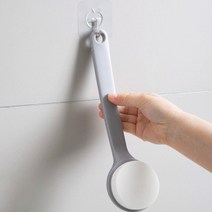 등로션바르기 등에 로션 등신기 바르고 약 샤워 브러쉬 바디 에멀젼 긴 손잡이 연모욕 세트, 02 그레이 색칠신기+투명 걸이