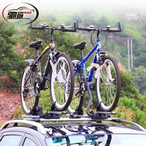 자전거프레임 자동차 SUV 자동차 자전거 랙 범용 루프 자전거 랙 수하물 랙 자동차 자전거 랙 자전거 랙 자전거구입, 1 특허 자전거 랙, 나사 내장