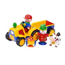 아이꿈터 톨로 트렉터자동차 농장놀이세트, 송아지(100354)