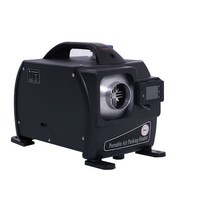 이동식 무시동히터 캠핑 차박 난방 온풍기 경유 난방, 4구 블루 12V 220V 사용 알루미늄합금