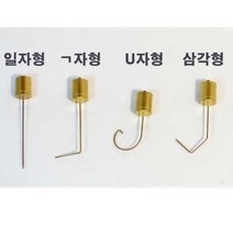 크리앤조이 펜형 열선캇타기/우드락커터기 나사형 리필팁, 기역자형