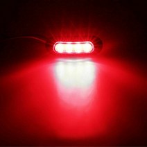 LED 보트 네비게이션 라이트 12-24V 방수 항해 신호 램프 해양 요트 경고등 표시등 사이드 1 개, [01] 1pcs red