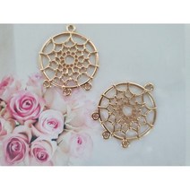 드림캐쳐 골드 금속 장식 diy 썬캐쳐 백참 악세사리 귀걸이 목걸이 팔찌 만들기 재료 부자재