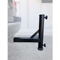 MaxxHaul 50240 히치 마운트 깃대 홀더 흔들림 방지 나사 2개 포.. 정품보장, 단일