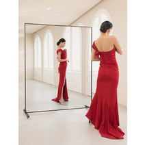 카페 전신 미용실 대형전신거울 발레 댄스실거울 심플 필라테스거울 드레스룸 빅 드래스룸, 기타, 아니오, 【M6 극초백】높이 178x폭 100【유니버설】+【방폭