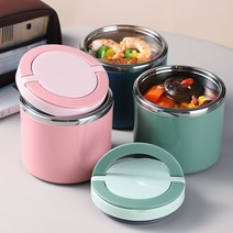 보온도시락 휴대용 스테인리스 국컵 티포트 보온통 도시락 싱글 국담기 밀봉된 죽컵 북유럽스타일의 아침 컵 T04-핑크 스테인리스 내피 1L, T01-핑크 스테인리스 내피 630ml, 1개