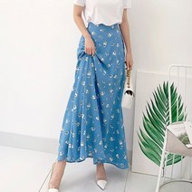 퍼니걸스 플라워 롱 스커트_3251