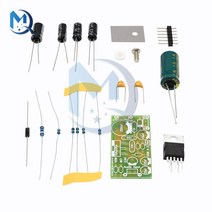 오디오 엠프 보드 앰프 블루투스파워 AUX 모 전자 전력 증폭기 모듈 모노 DC DIY 키트 컴퓨터 액티브 스피커반도체 집적회로