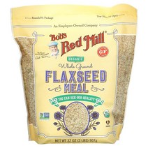 Bobs Red Mill (밥스 레드 밀) Bobs 아마씨 밀 천연 분말 907g(32oz), 90732정