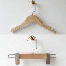유아모아 유아 아기 원목 옷걸이 5P, 바지걸이