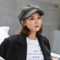 이프유 체크마도로스 가을모자 빵모자 체크모자 마리오 헌팅캡