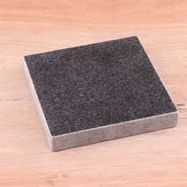 불판 맥반석돌판 석판 맥반석 오징어 미니 삼겹살, 15 x15 x 3cm 화강암