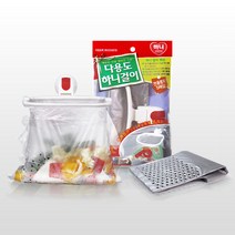 다용도 하니걸이 & 리필봉지 / 음식물찌꺼기 쓰레기통 처리기 봉지거치대 물빠짐 리필용, 다용도걸이세트
