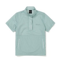 [국내매장판]스노우피크바람막이 피코 우먼스 스탠드넥 반팔 아노락 Mint 민트 S23MWFAN73MT