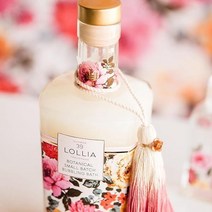 거품목욕 Lollia in Love bubble bath 거품 목욕 젠틀 모이스처라이징 473ml, Always in Rose