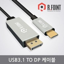 [한창인포텍] 알포인트 USB C타입 to DP 케이블 2M [RF-31DP4K60-2M]