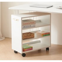 카페 커피용품세팅 바퀴형 손잡이 3단수납장 590 다이닝룸 장식장 그릇장