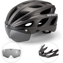 ROCKBROS MTB 산악용 자전거 초경량 헬멧 안전모 티탄