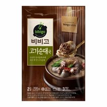 [한끼](냉동) 비비고 고기순대국 700g 간편식 아침대용 캠핑 자취생 필수품 간단식사 CJ 우리집 식재료, 30개