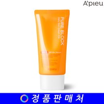 어퓨 퓨어 블록 내추럴 데일리 선크림 50ml (SPF45), 1개