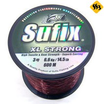 자바낚시 라팔라 서픽스 엑스엘스트롱 600M/Sufix XL strong/민물 바다루어낚시줄/대용량원줄/배스, 엑스엘스트롱_1.2호