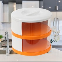 키친룸 케익 케이크 보관함 빵 돔 푸드 커버 덮개 2단