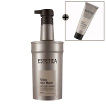 에스테티카 릴렉스 헤어 마스크 1000ml+100ml 셀프 미용실 대용량 트리트먼트