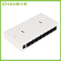 스위칭허브 네트워크 스위치 CHANEVE 8 포트 10/100Mbps 네트워크 스위치 NVR IP 카메라 용 고속 이더넷 홈, 02 UK Plug