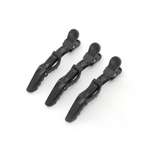 많은 머리숱 미용 헤어 집게핀 블랙 3p 사용편리 뷰티아카데미