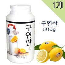 클럽네이처 오스트리아 구연산 식용구연산 500g, 1개