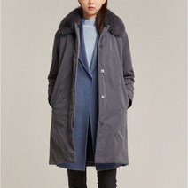 올리비아로렌 / 폭스퍼 토끼안감 패딩점퍼 VOPKAWWA441 / 애플아울렛 ( 블루 )