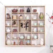 찻장 옛날찬장 다기장 다완 미니그릇장 원목 수납장 다도 진열장, AJ
