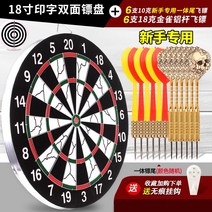 다트보드 디스크 세트 전문 대회 18 인치 훈련 피트니스 대형 다트판, E