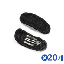 업타운걸스 Ab 헤어 볼륨 업 클립 머리 뽕 핀 뽕삔 집게 20개 액