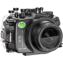 Sea frogs 방수 카메라 하우징 소니 A7C 10-18 28-60MM IPX8 40m/130ft 최대 다이빙 깊이 수중 카메라 케, 01 A7C 10-18/28-60MM