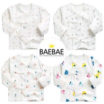 BAEBAE 배냇모음 자체제작! 봄 가을 신생아용 배냇저고리 신생아 출산선물 아기옷 신생아옷 배넷
