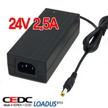 24V2.5A 국산어댑터 DC직류전원 파워서플라이