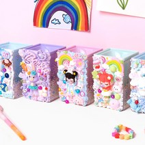 율아트 연필꽂이 만들기 키트 펜꽂이 diy 집콕놀이 키트, 강아지
