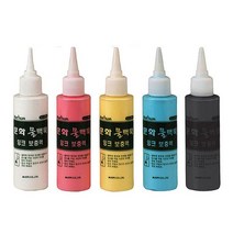 문화 물백묵 리필 잉크 그린보드 보충액 O, 청색