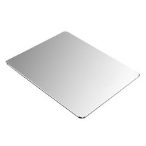 어가네닷컴 아이맥 대형 알루미늄 가죽 양면 키보드 마우스 장패드, 마우스패드 24x20cm
