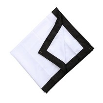스크린 스탠드 대형 전동 족자형 캠핑 접이식 16:9 프로젝터 60 70 84 100 120 인치 흰색 야외 스크린 TV, 02 84 인치