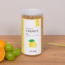 삼백찬가 수제꿀레몬청 550g 1병
