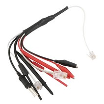세신버팔로 테스터코드 SB-TC6 다기능멀티테스터기 38cm 악어클립 IDC단자 통신단자용, 1개