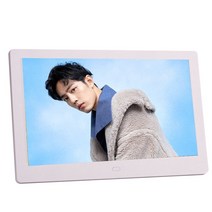 전자액자 디지털액자 스마트액자LED 백라이트 HD 1024*600 디지털 포토 프레임 전자 앨범 사진 음악 영화, 02 WHITE_02 US Plug