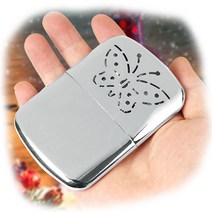 지포형 메탈 실버 손난로(10cm) 연속형 스텐 989 EA, 유진집 쿠팡 1, 유진집 쿠팡 본상품선택