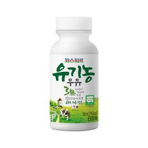 파스퇴르 저온살균 유기농우유 180ml, 12개