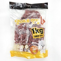댕이네맛집 치킨 큐브 강아지 대용량간식, 5팩, 1kg